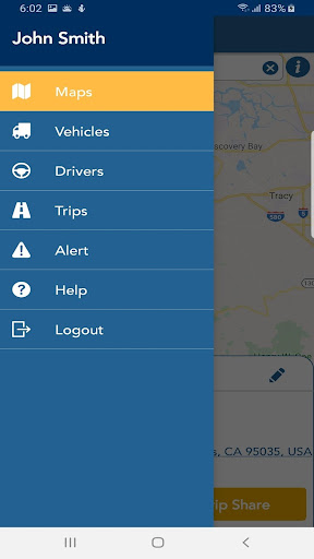 FleetUp FMS Screen 2