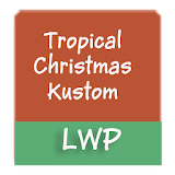 Tropical Christmas Kustom LWP icon