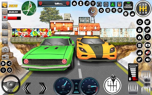 Mountain Climb Drive Car Game Screenshot