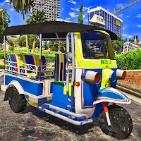Tuk Tuk Rickshaw Simulator 3d