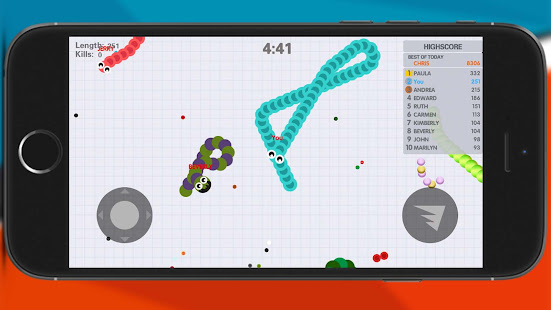 Minhoca Snake Games: Worm Zone apktram screenshots 2