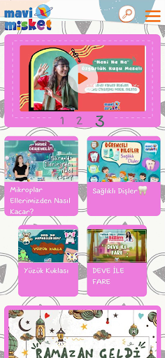 Android application Mavi Misket screenshort