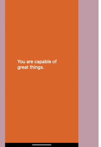 Positive Vibes Screen 3