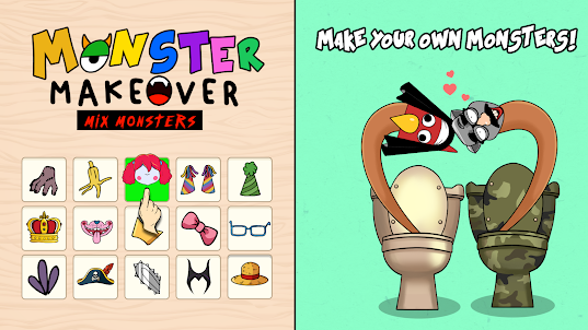 Mix Monster Toilet Makeover