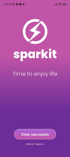 Android application Sparkit screenshort