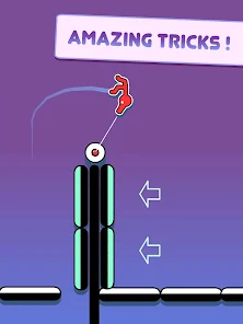 doodooloveGames on X: #doodooloveGames #Stickman Hook is a skill game  where you play as a swinging stickman through hundreds of challenging  levels. Pay attention to the angle and direction of your swing