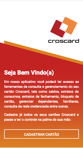 Android application CROSCARD screenshort