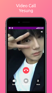 Yesung Super Junior Fake Call 8.1.1 APK screenshots 3