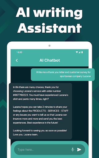 ChatAI: AI Chatbot App Gallery 7