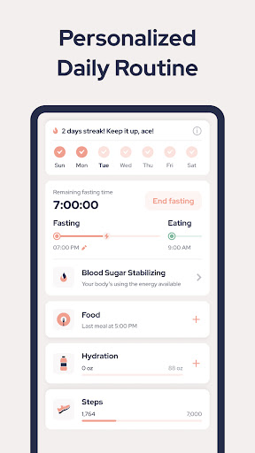 Intermittent Fasting: FastEasy Screen 3
