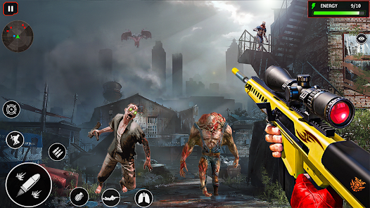 Sniper Zombie Shooting MOD APK v1.28 (Unlimited Money) Gallery 5