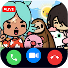Call from toca life's 📱Chat +video call Simulator 1.0
