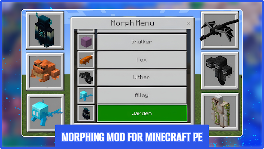 Morphing Mod for Minecraft PE