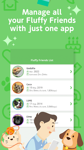 Screenshot of uchiccolog : Pets Scheduler