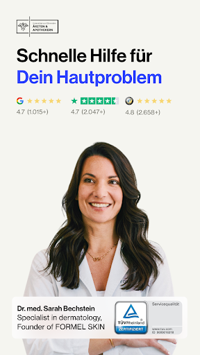 Android application FORMEL SKIN - Dein Hautarzt screenshort