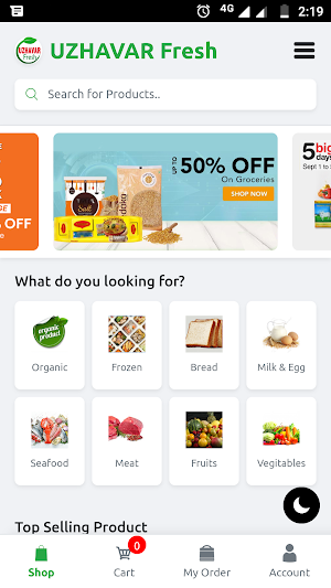 Uzhavar Fresh - fresh vegetables online shop screenshot 4