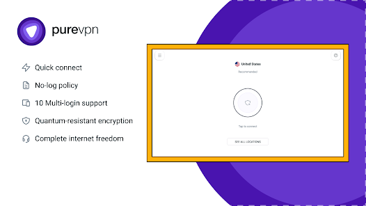 PureVPN - Fast and Secure VPN poster