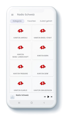 Android application Radio Schweiz - radio online screenshort
