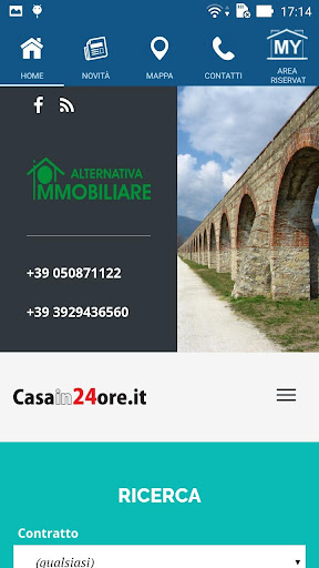 Android application Alternativa Immobiliare screenshort