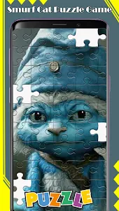 Smurf Cat Puzzle Game