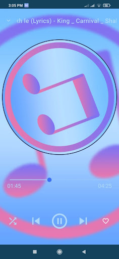Boom Music Player Screen 3