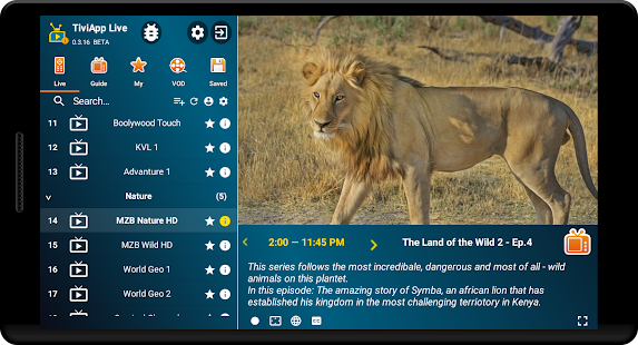 TiviApp Live IPTV Player android2mod screenshots 6