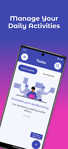 Android application Exotask - Tasks & Counter screenshort
