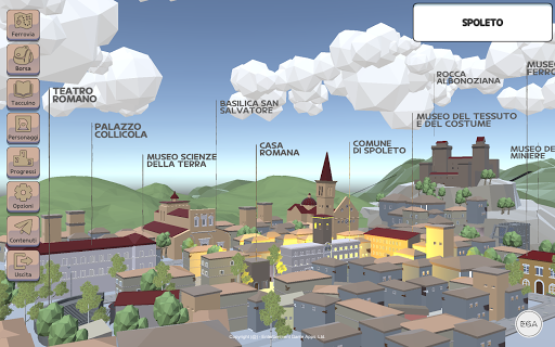 Android application The Umbrian Chronicles screenshort