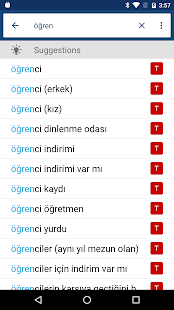 Turkish English Dictionary English Turkish Dictionary