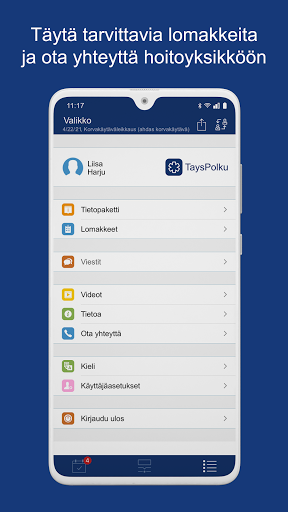 TaysPolku Screen 2