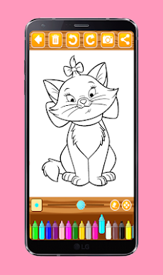 Cute Kitty Drawing and Colorinのおすすめ画像5