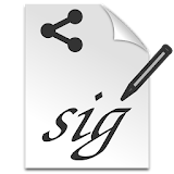 Signature Share icon