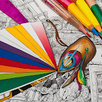 Mandala Coloring: Life Color