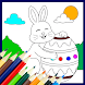 Colour & paint colouring games - Androidアプリ