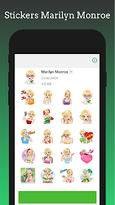 Imágen 4 Stickers - Marilyn Monroe android