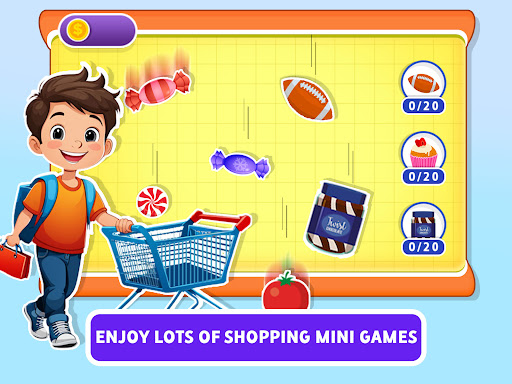 Grocery Market Kids Cashier Screen 2
