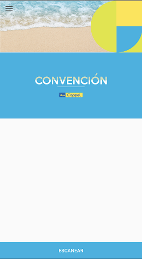 Android application Control Convención screenshort