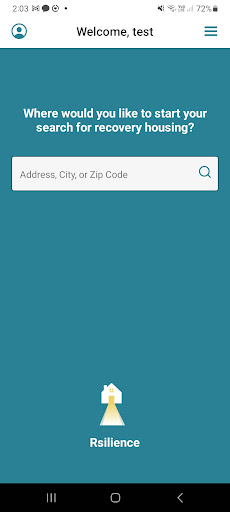 Android application Rsilience screenshort