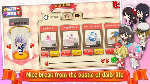 Moe Girl Cafe 2 APK v1.34.24 MOD (Unlimited Money/Diamonds) Gallery 7