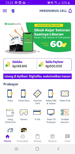 Android application Digitalika screenshort