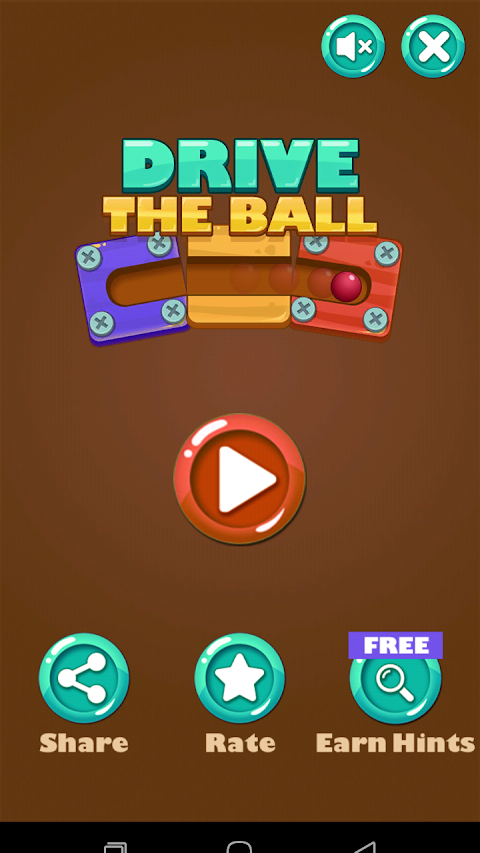 Drive The Ball - Slide the Red Ball Gameのおすすめ画像1