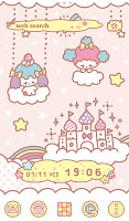 screenshot of PinkTheme-Castles in theClouds