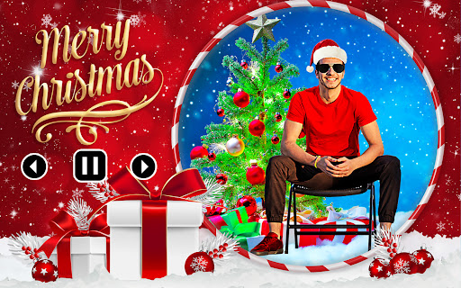 Christmas video maker music Screenshot
