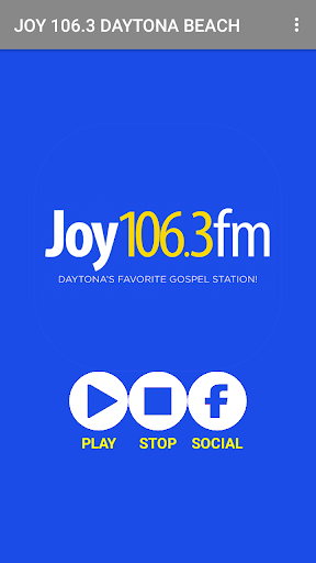 Android application Joy 106.3 screenshort