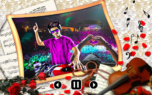 DJ photo video maker with song Screen 2
