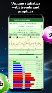 Lotto generator & statistics APK 3