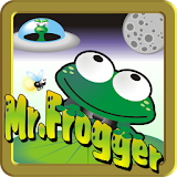 Mr. Frogger goes to party icon