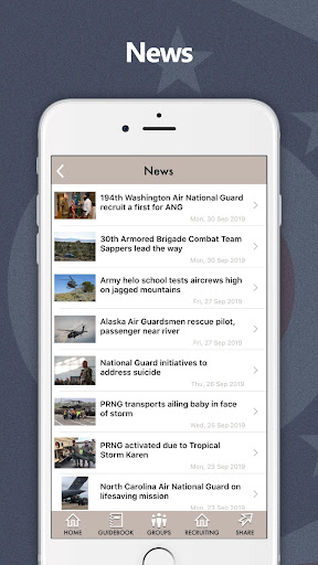 Ohio National Guard Screen 3