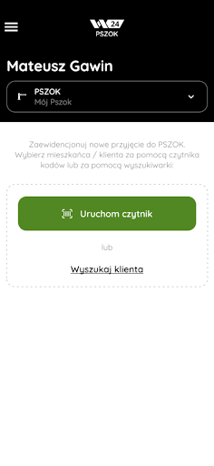 Android application Obsługa PSZOK screenshort