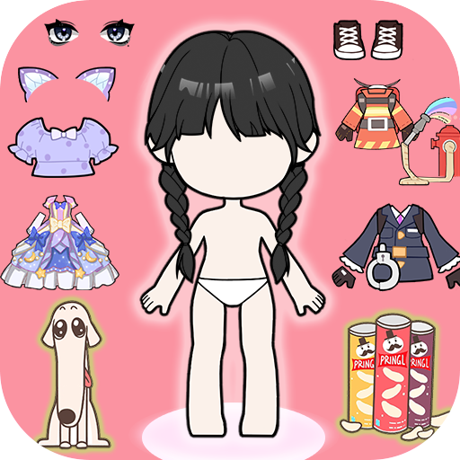 Vlinder Doll: Dress up games  Icon